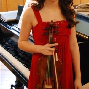 Juniors Red Evening gown